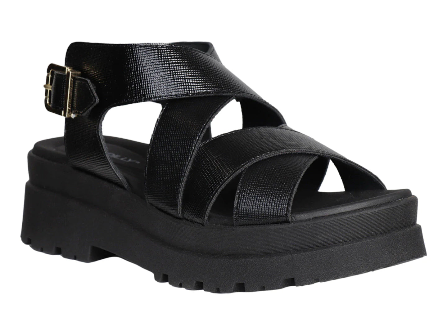 Sandalias Piccadilly Plataforma Negro para Mujer