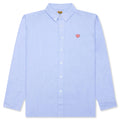 Oxford BD L S Shirt Blue