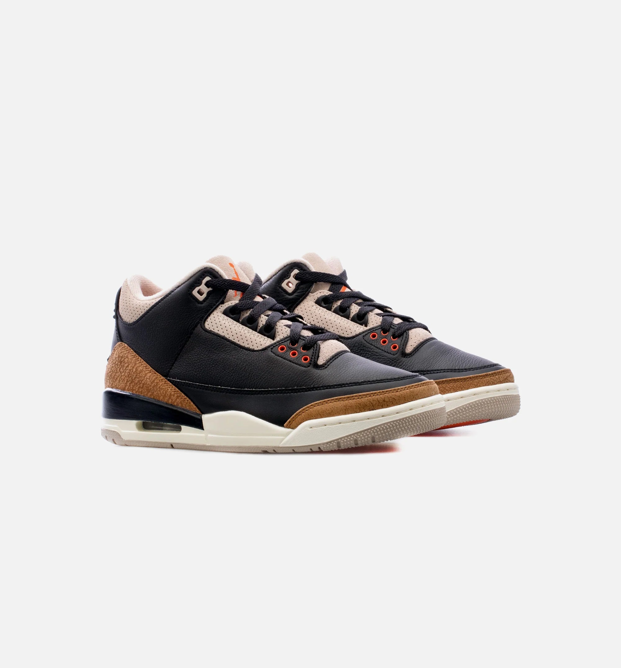 Air Jordan 3 Retro Desert Elephant Mens Lifestyle Shoe Brown Black Free Shipping