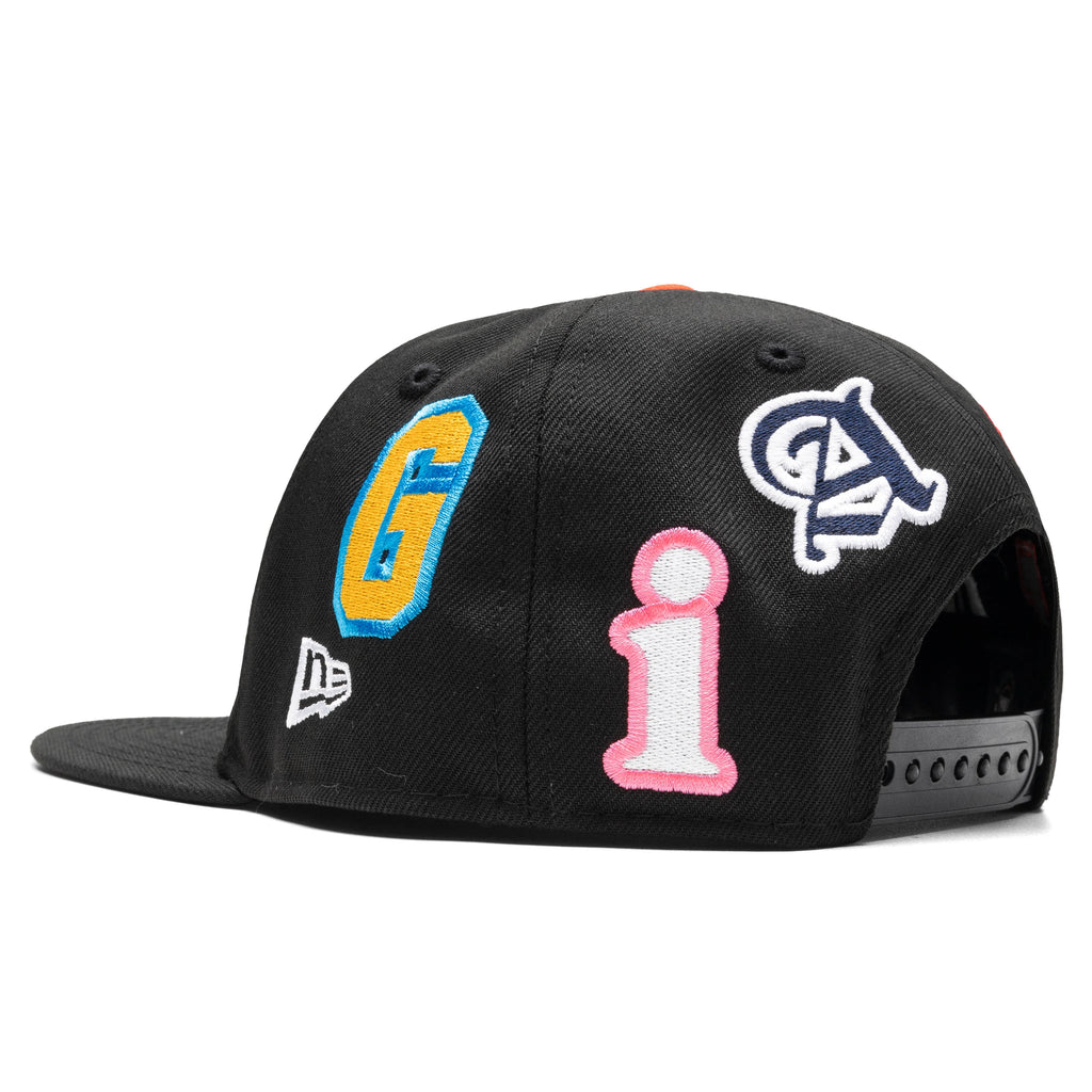 Saint Michael X New Era Mx6 SF Giants Cap Black