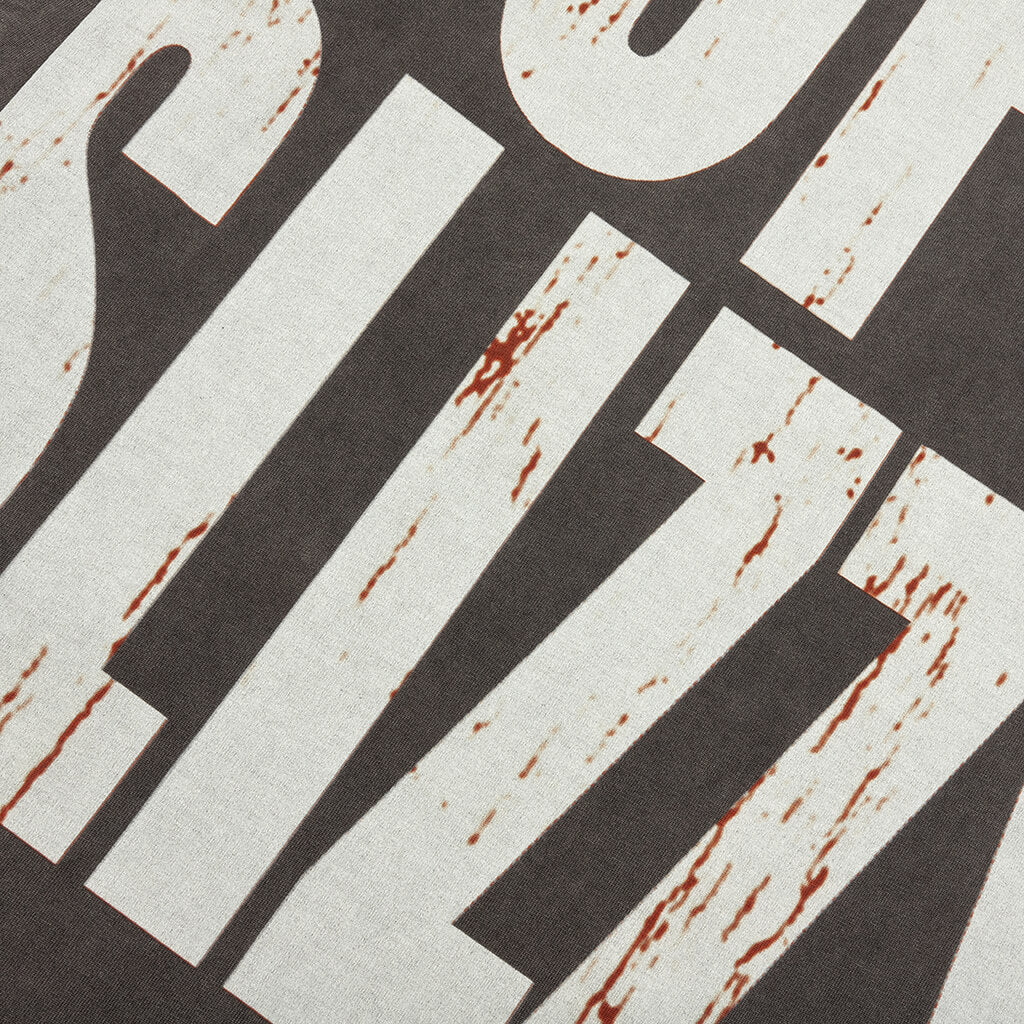 Top 5 Slizzy L S Tee Grey Wash
