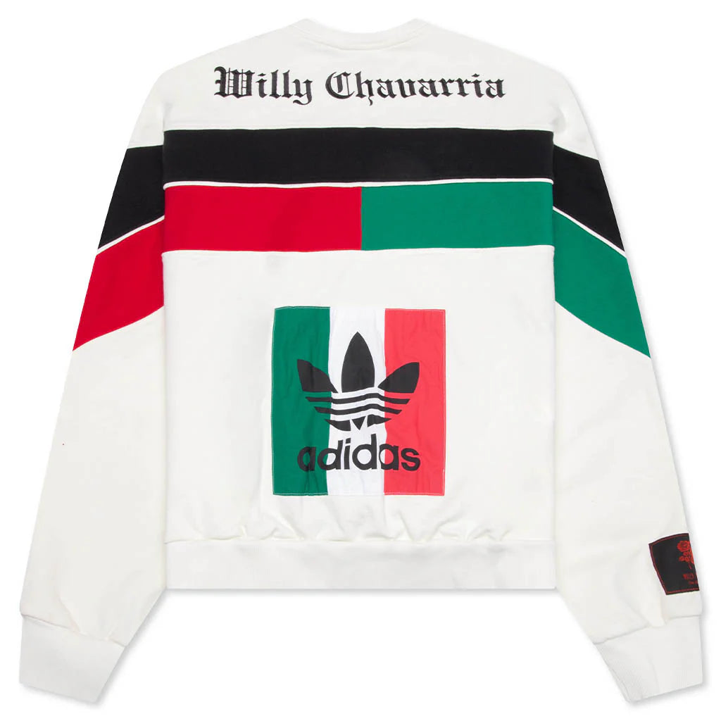 Adidas Originals x Willy Chavarria Chicano Crewneck Off White
