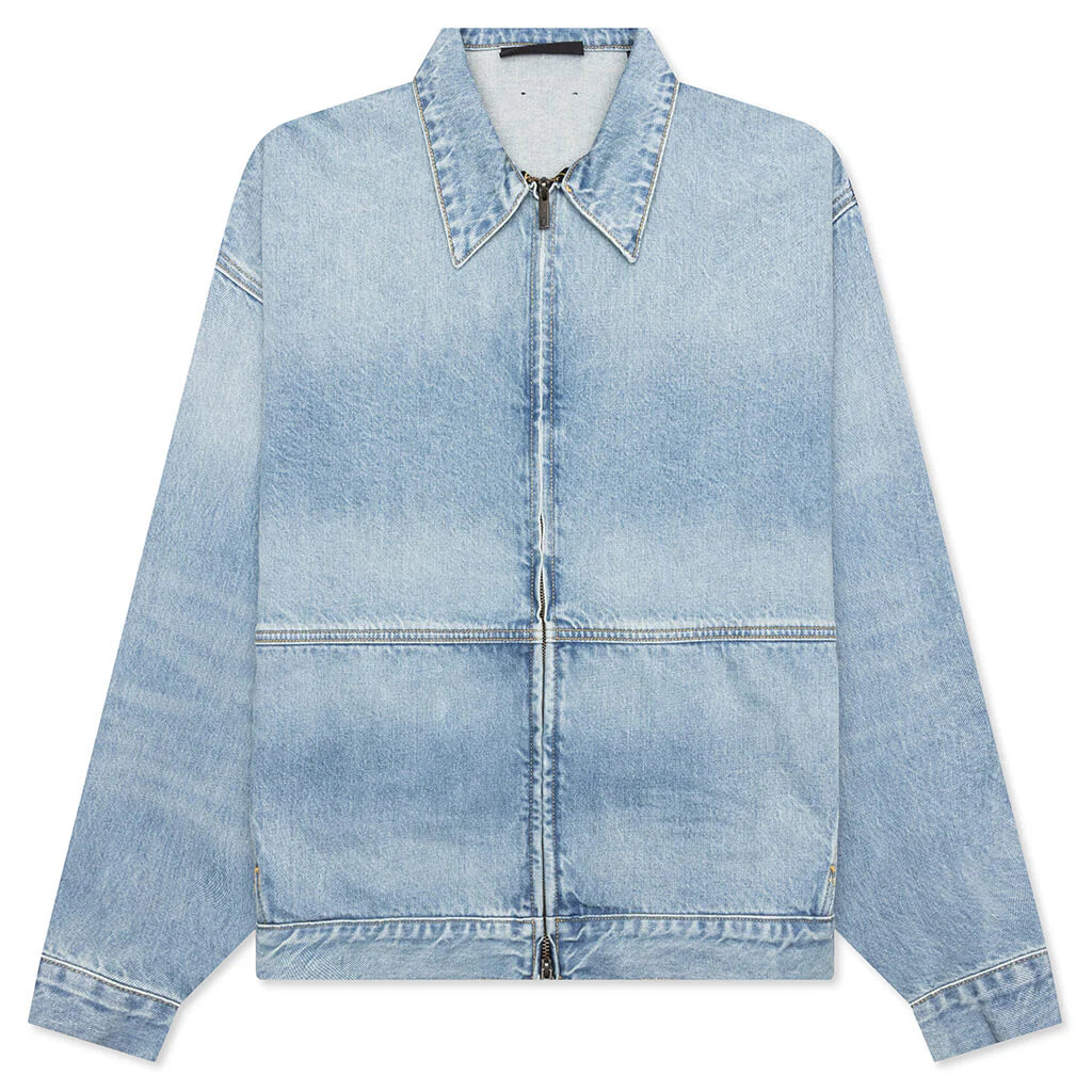 Denim Trucker Jacket Vintage Blue