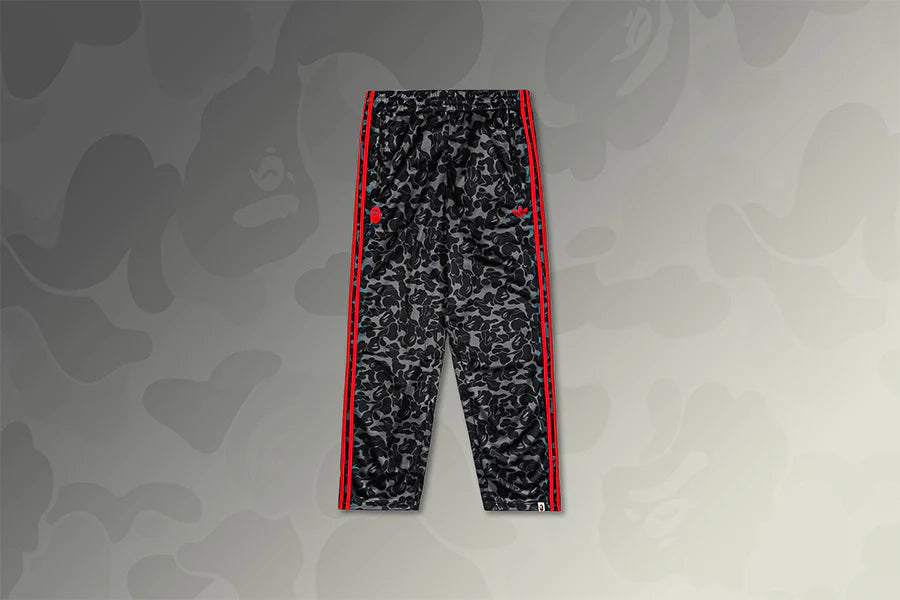Adidas x BAPE Track Pants All Over Print Black