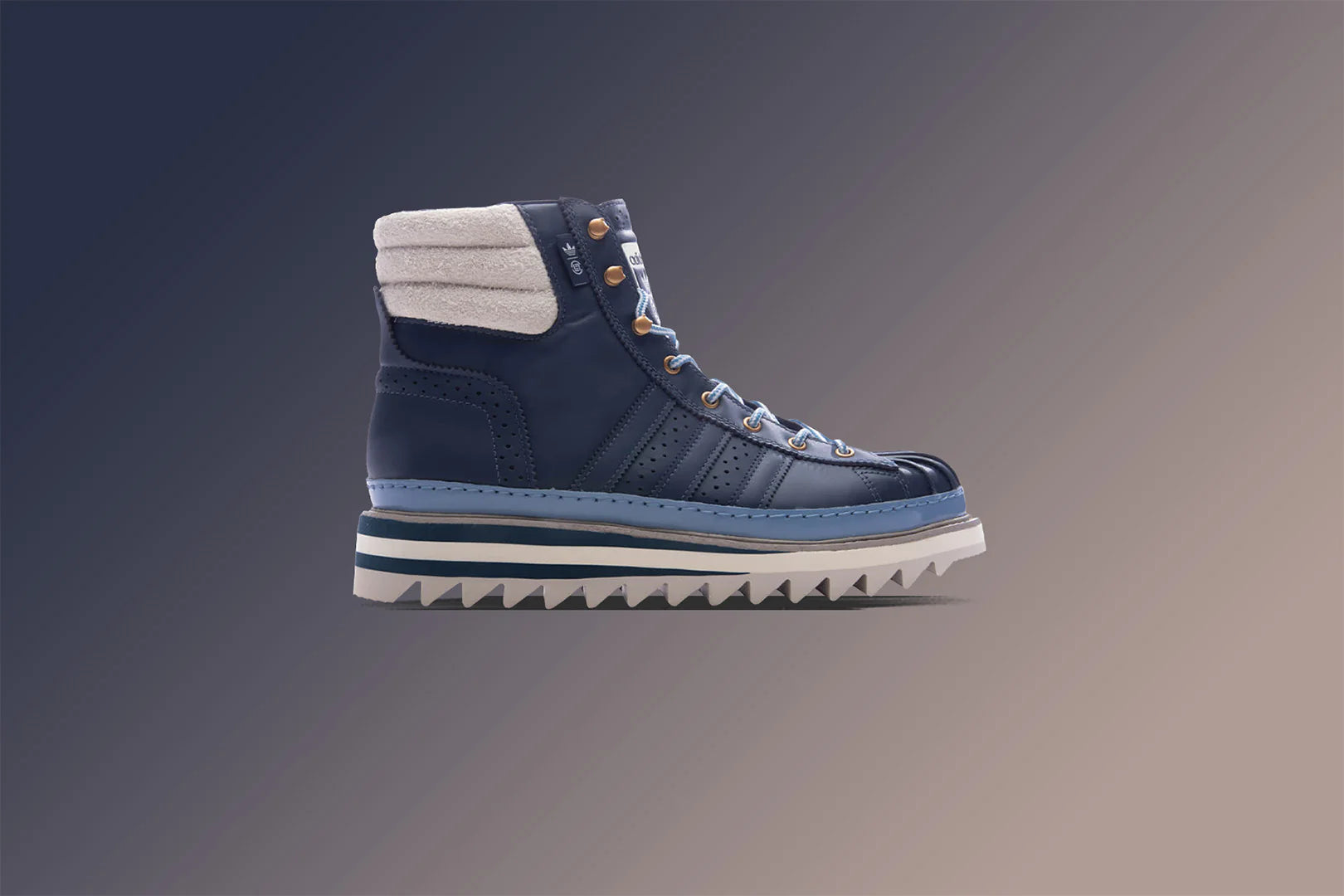 Adidas x CLOT Pro Model By Edison Chen Mineral Blue Cream White