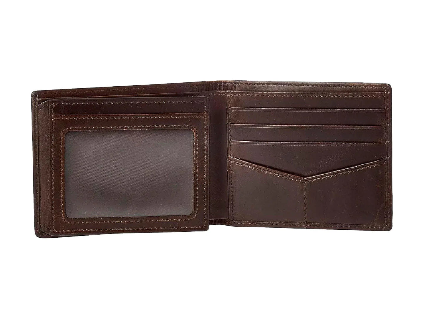 Cartera Fossil de Cuero Color Café