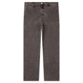 Double Knee Pant Black Faded