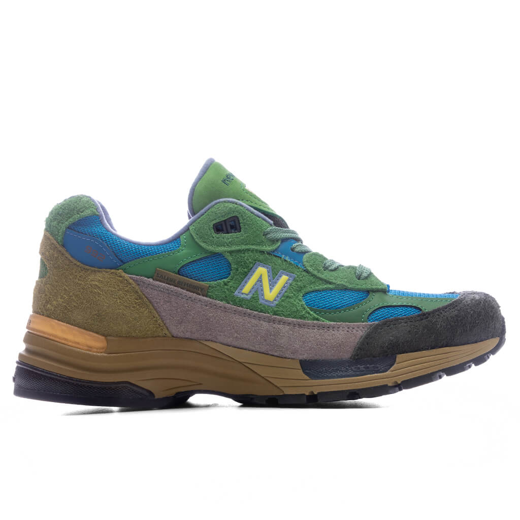 New Balance x Salehe Bembury 992 Calm Be the Crater Green