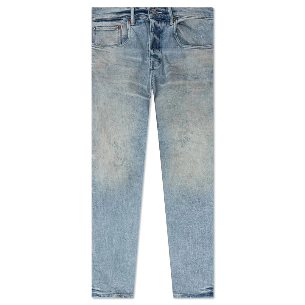 P004 Flare Worn Light Indigo