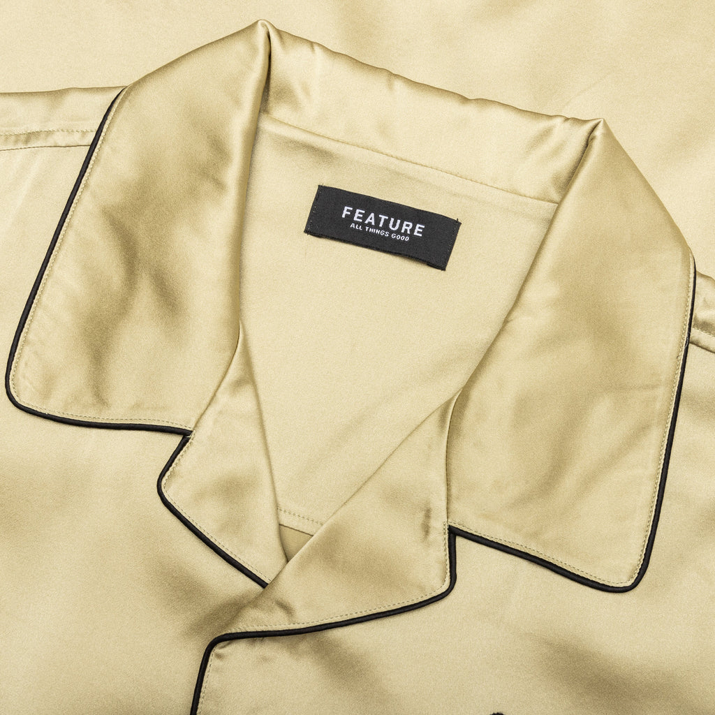 Baptiste Silk Shirt Gold