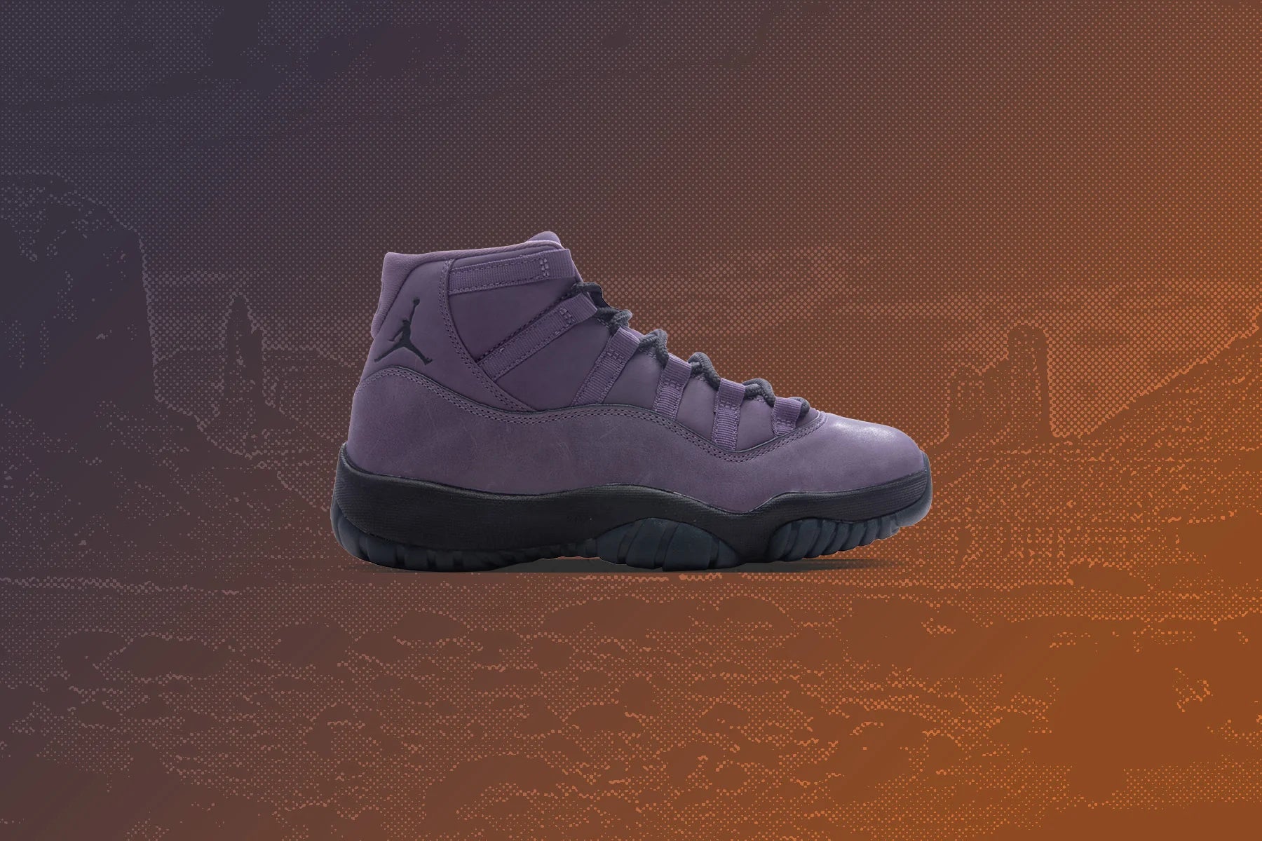 Air Jordan 11 Retro Mojave Canyon Purple Off Noir Violet Dust