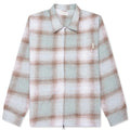 Wordmark Zip Shirt Sage