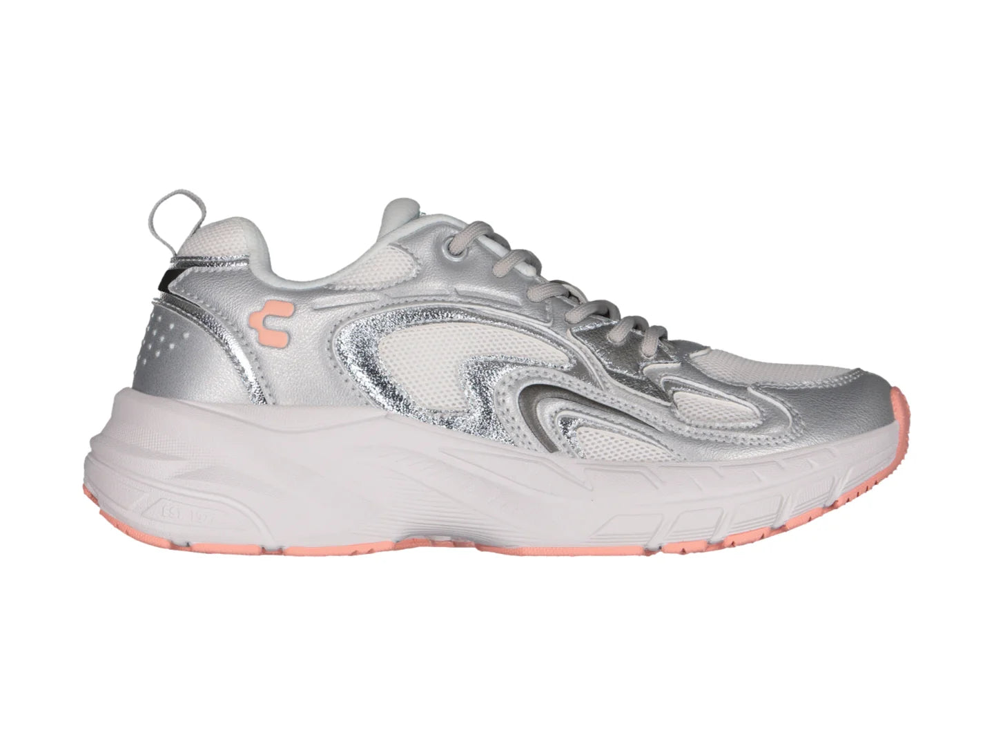 Tenis Charly Fashion Sport Gris para Mujer