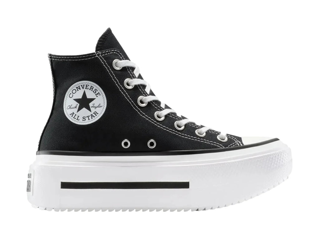 Tenis Converse Double Stack Negro para Mujer
