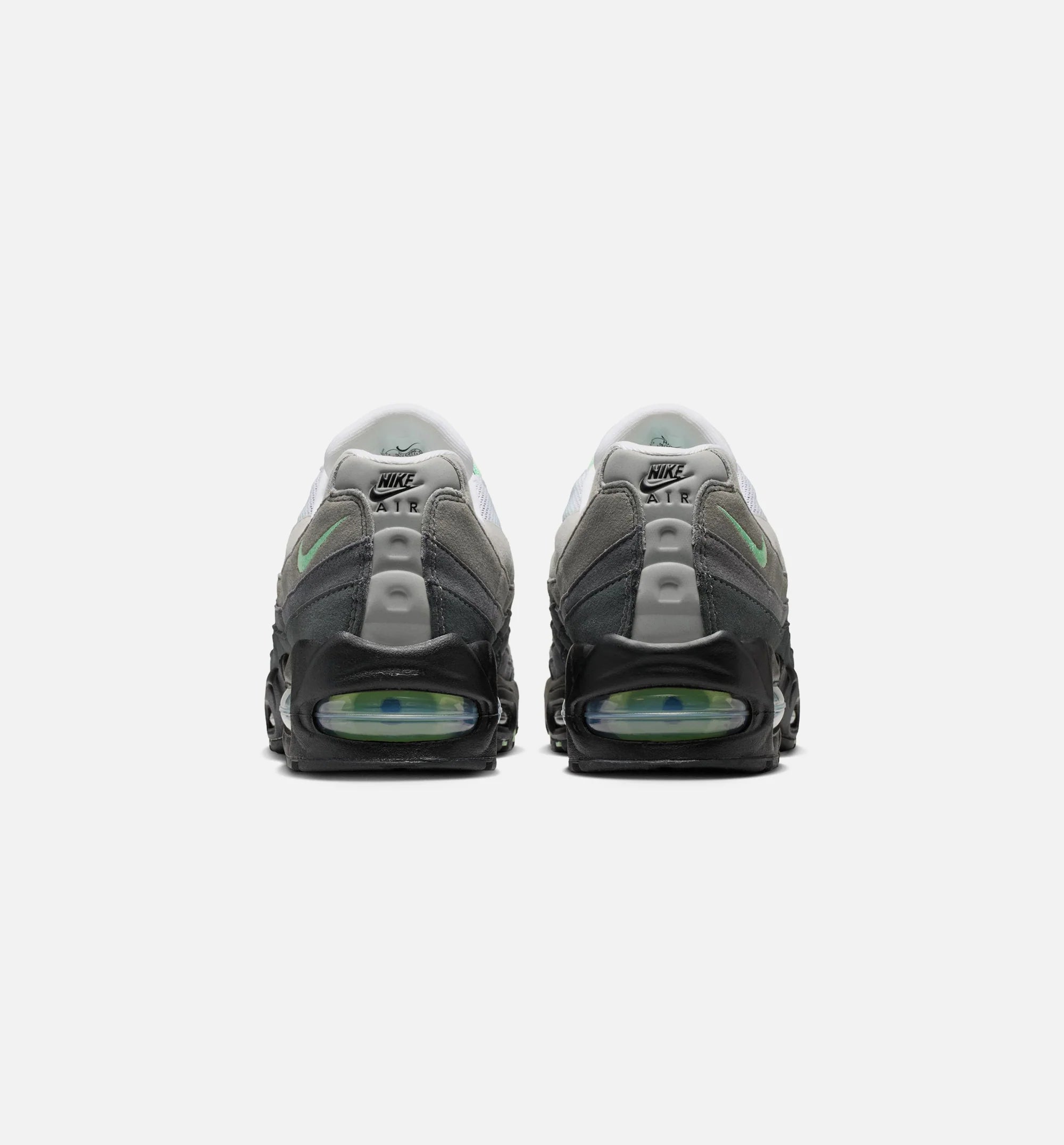 Air Max 95 Big Bubble Fresh Mint Womens Running Shoe Black Fresh Mint White Medium Grey