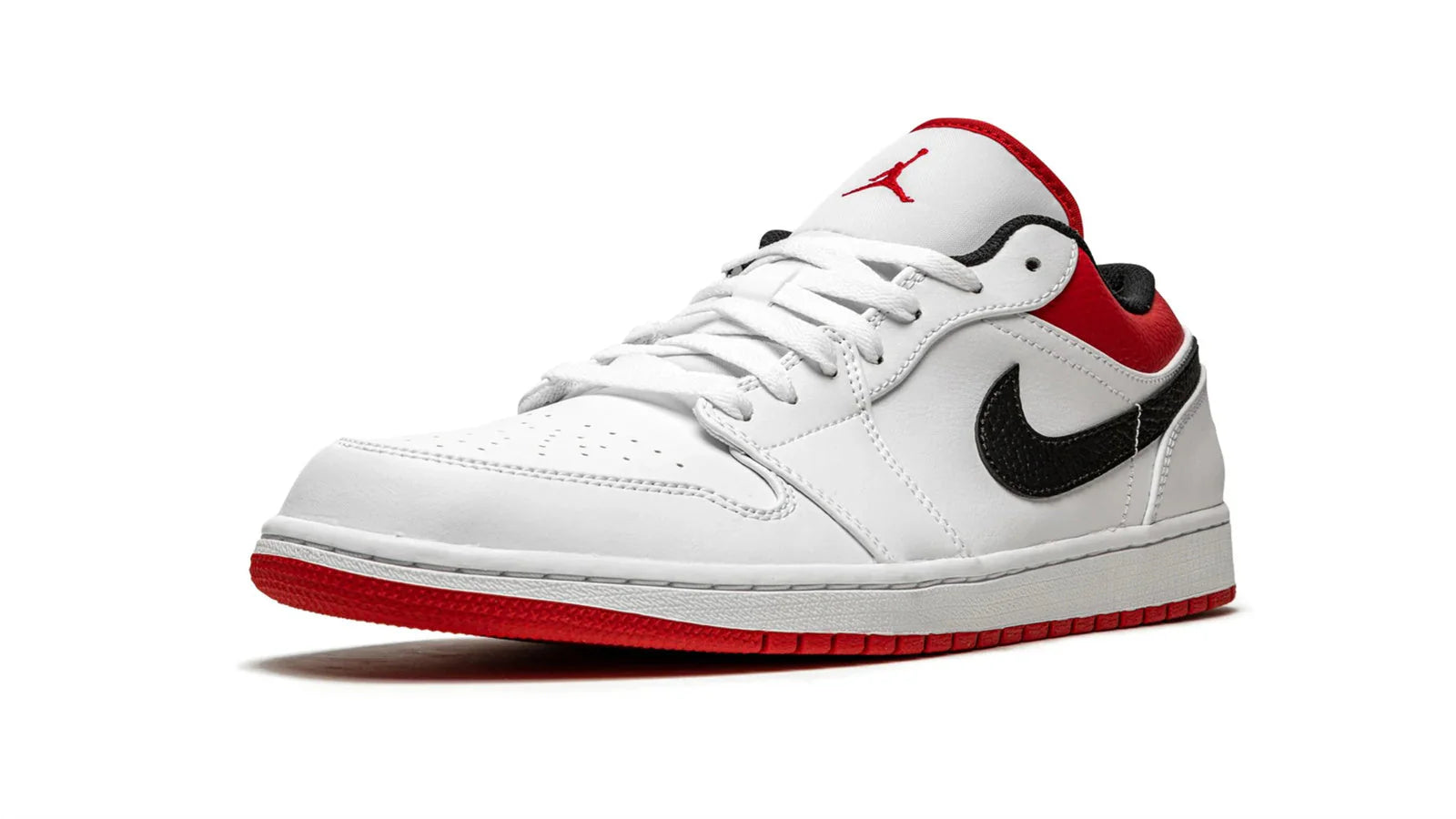 Air Jordan 1 Low White University Red