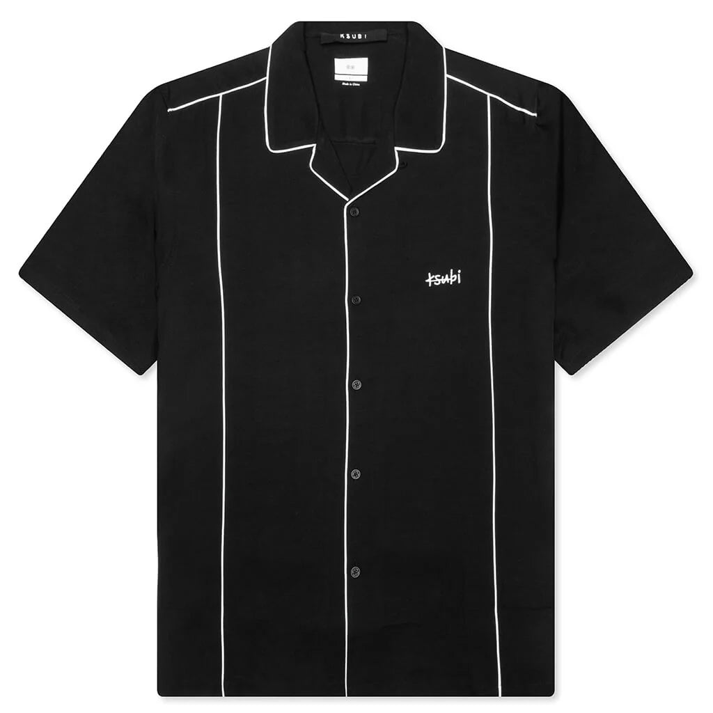 Downtown Resort S S Shirt Black