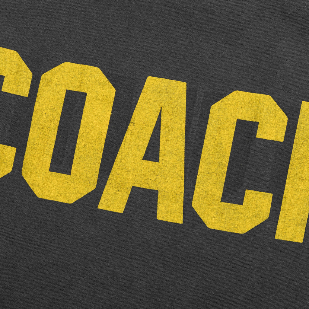 Student Coach Tee Black