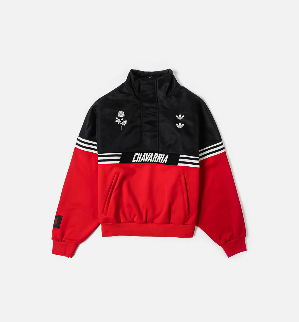 Willy Chavarria Gomez x Adidas Pullover Mens Sweater Black Red