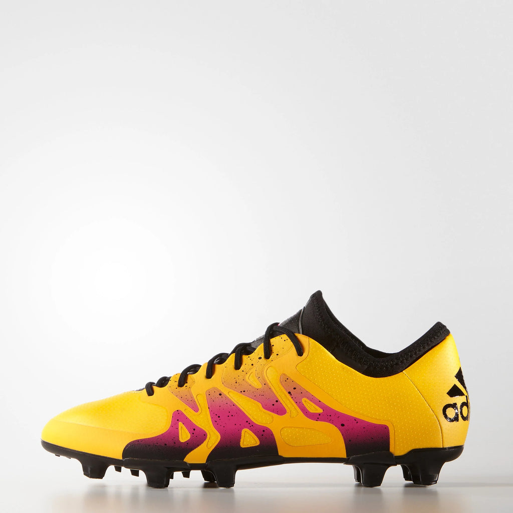 adidas X 151 FG AG Multi Ground Soccer Cleats Solar Gold Black Shock Pink