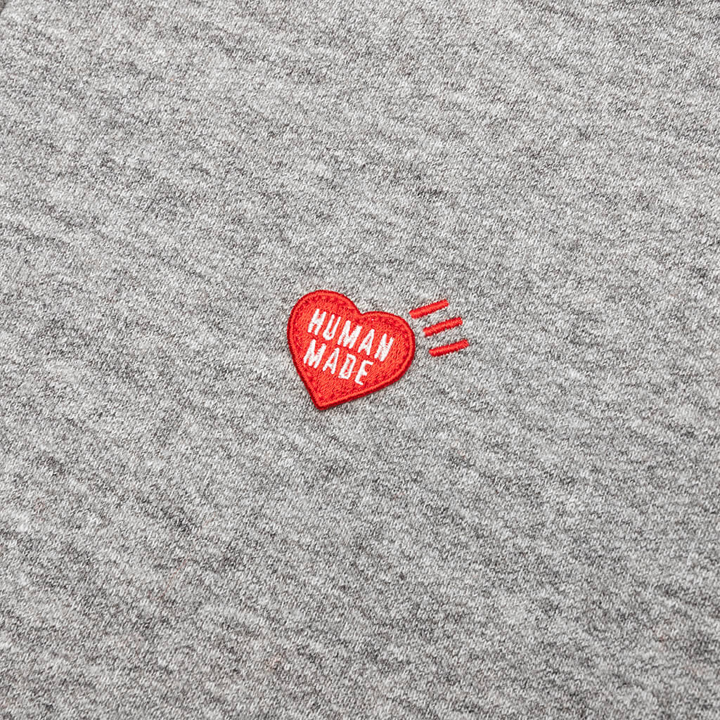 Zip Up Hoodie Gray