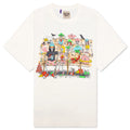 Skeleton Beach Theater Tee Light Archival White