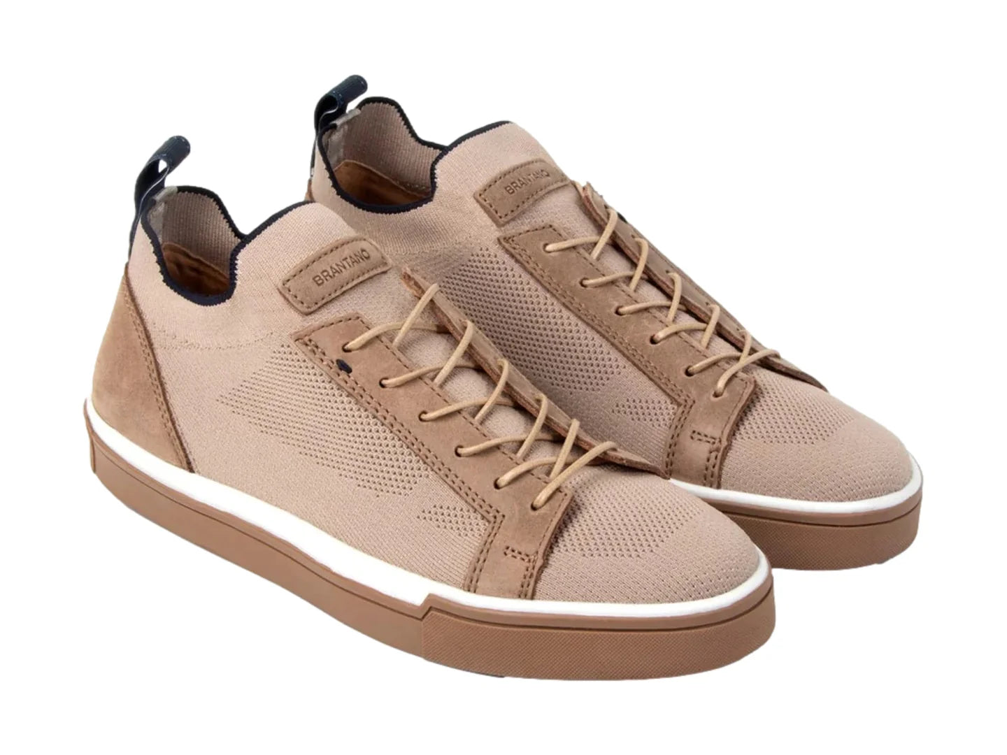 Tenis Brantano Tejidos Color Tortola para Hombre