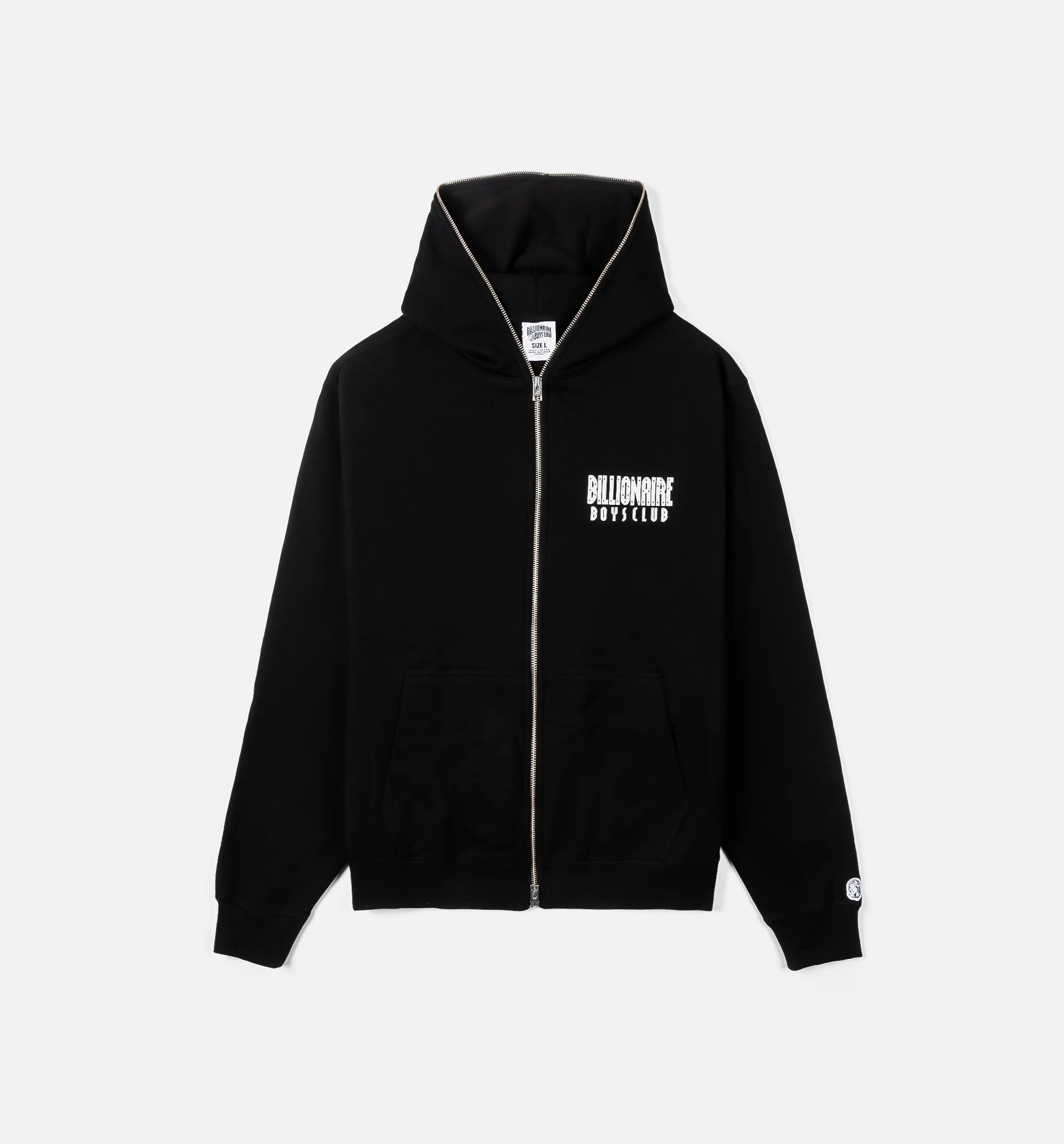 Astro Zip Mens Hoodie Black