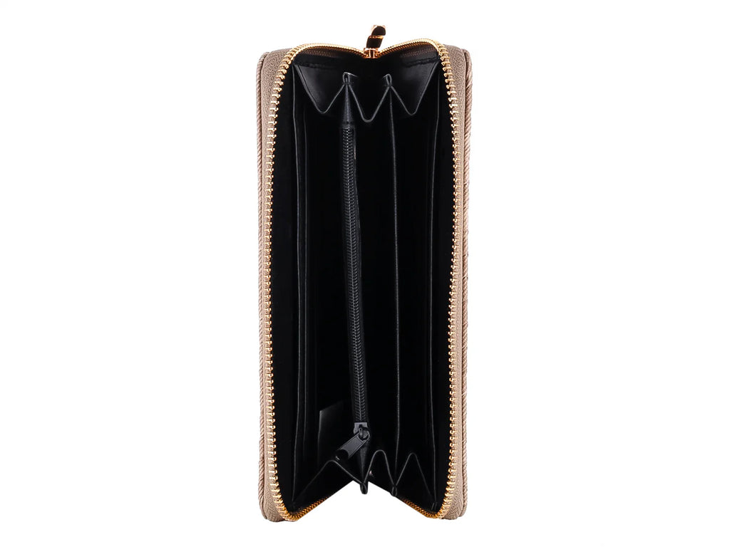 Cartera Felianna Trenzada Café para Mujer