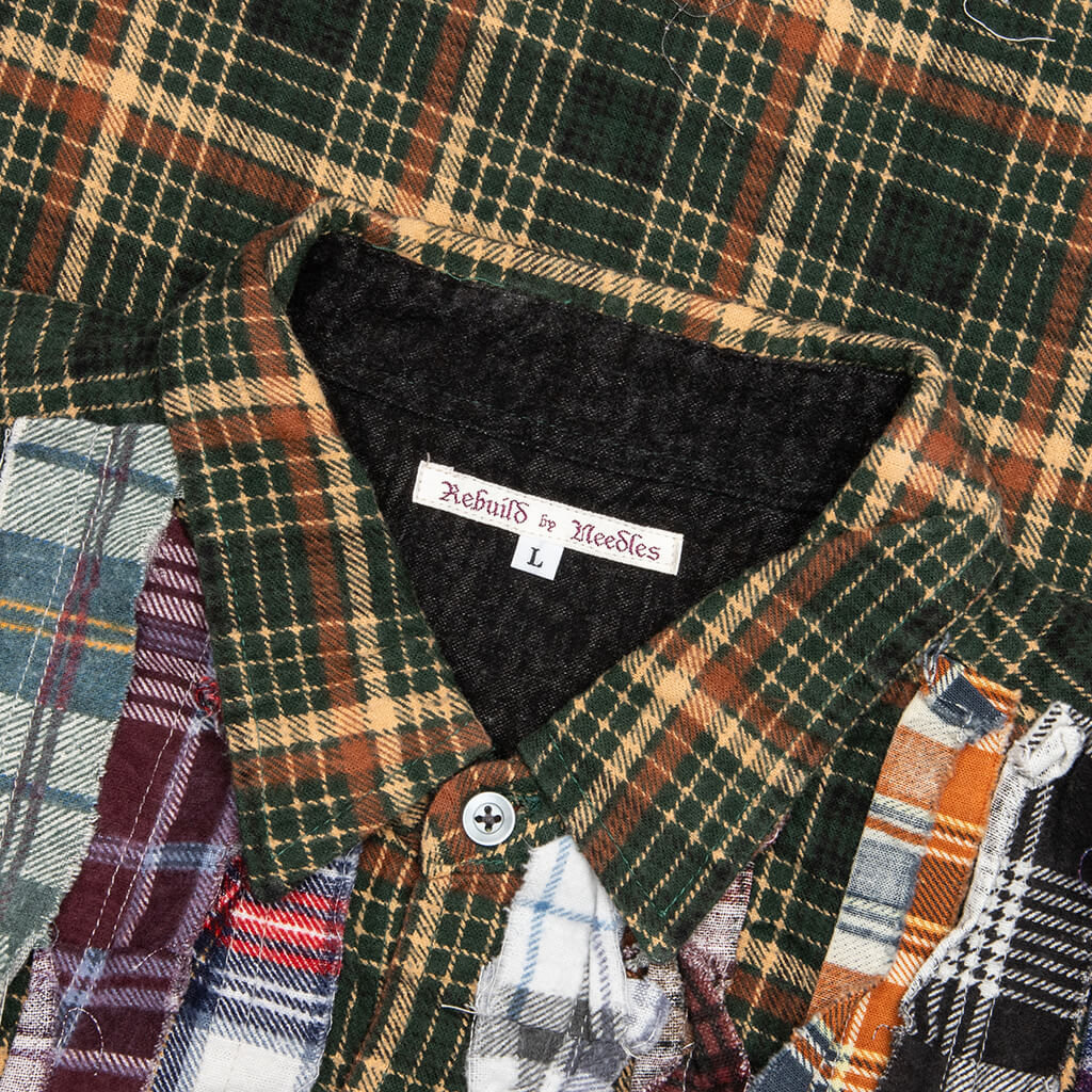 Ribbon Flannel Shirt Assorted