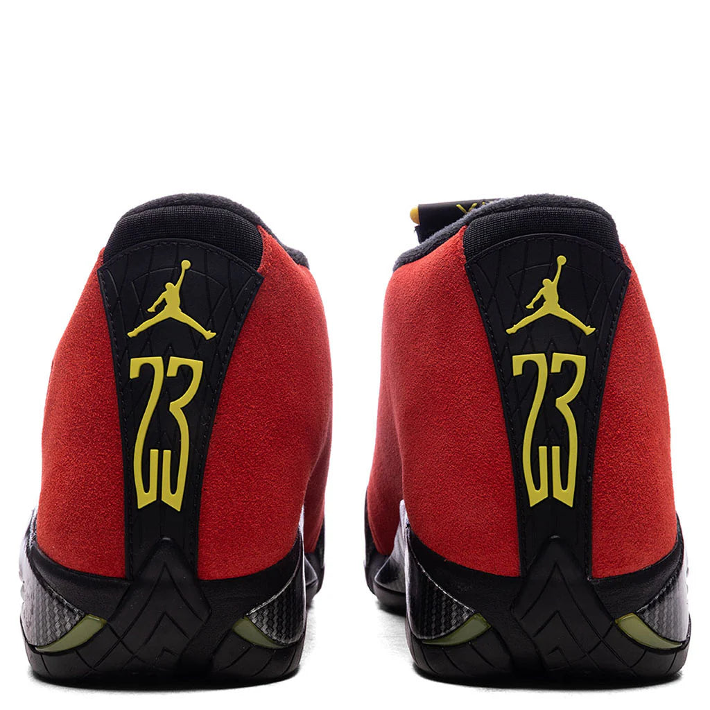 Air Jordan 14 Retro Ferrari Challenge Red Vibrant Yellow Black