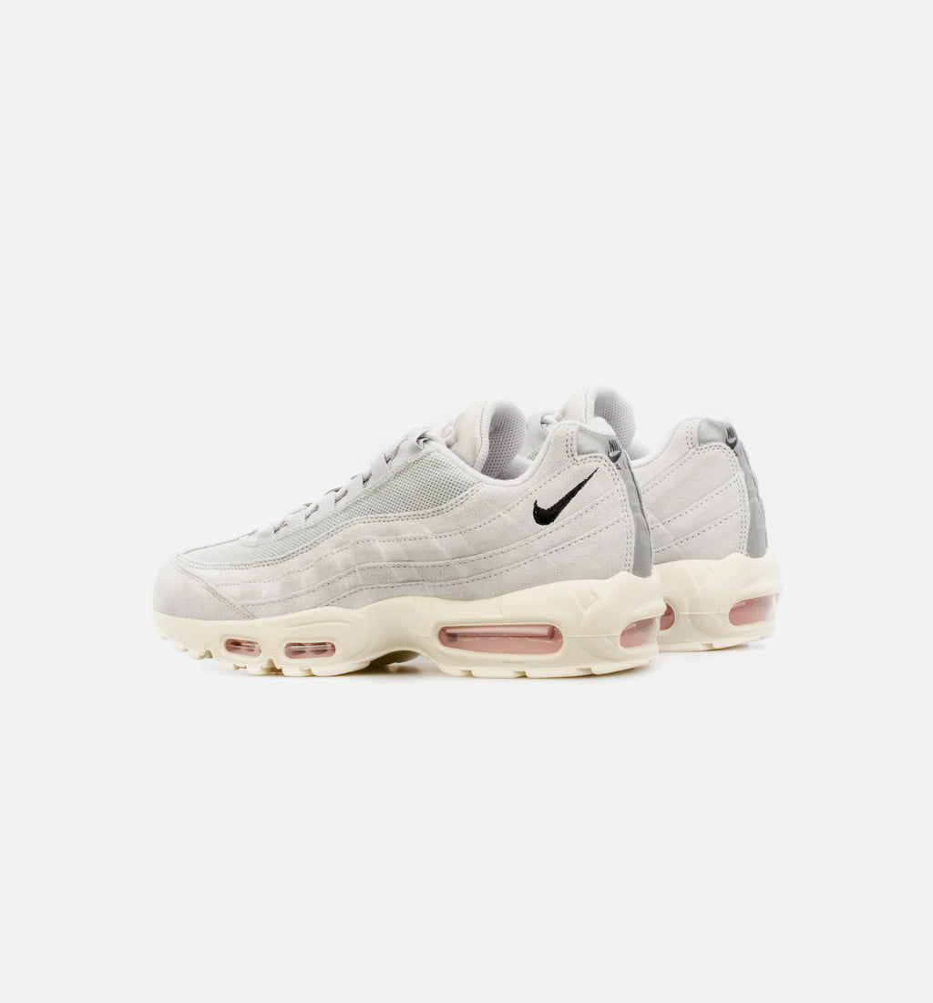 Air Max 95 Grey Fog Pink Foam Mens Lifestyle Shoe Grey Pink