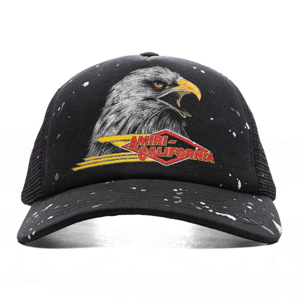 Vintage Trucker Hat Black