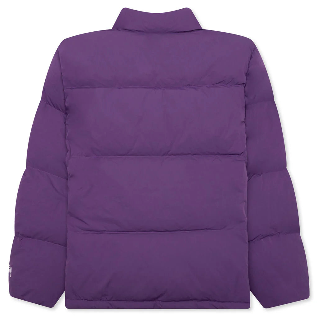 Nylon Down Puffer Purple