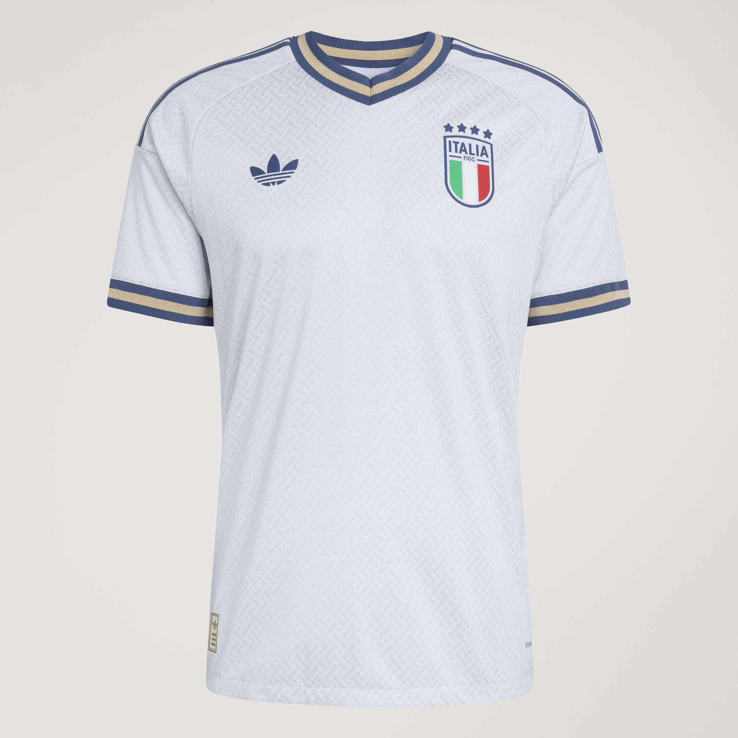 adidas Italy Away Authentic Mens Soccer Jersey 2026 Aero Blue