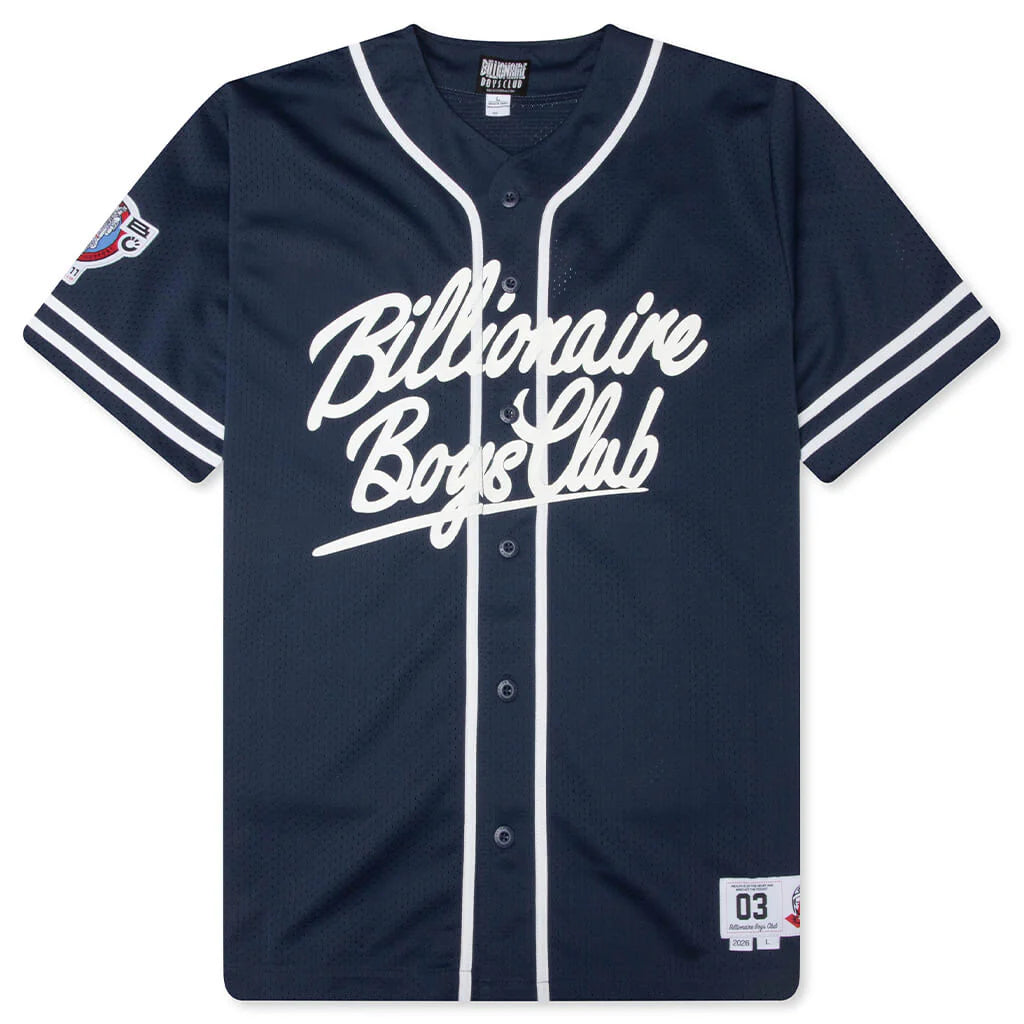 Big Chew S S Knit Jersey Blue Depths