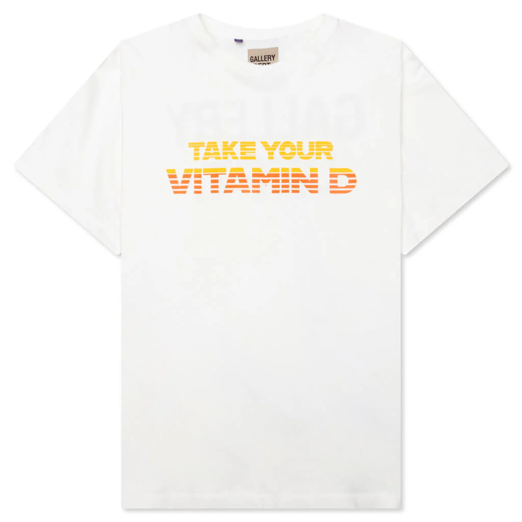 Vitamin D Tee White