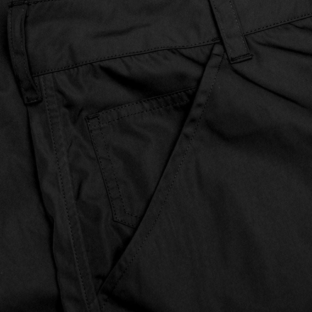 Simon Parachute Utility Pant Black