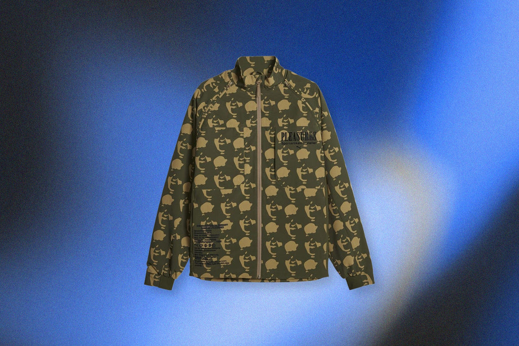 Puma x Pleasures Zip Off Jacket Chocolate Chip