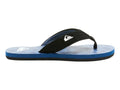 Sandalias Quiksilver Makaha Layback Negro y Azul para Hombre