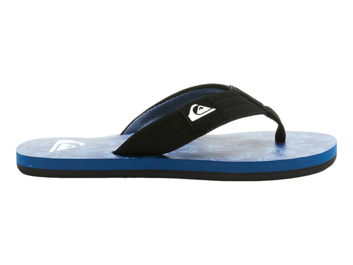 Sandalias Quiksilver Makaha Layback Negro y Azul para Hombre