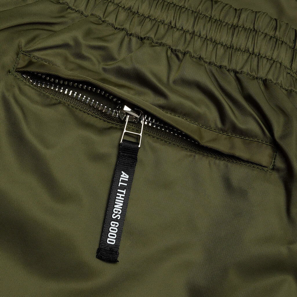OKeefe Asymmetrical Pant Olive