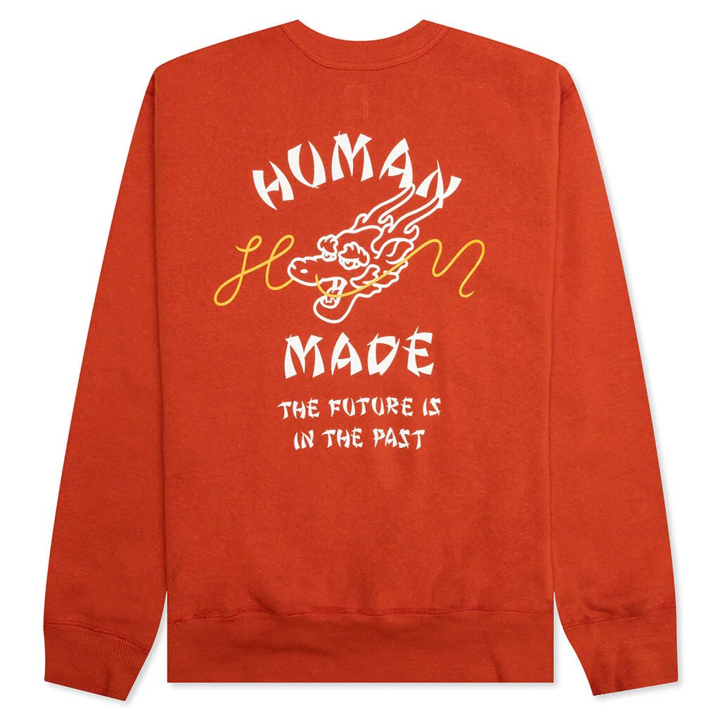 Dragon Sweatshirt Red