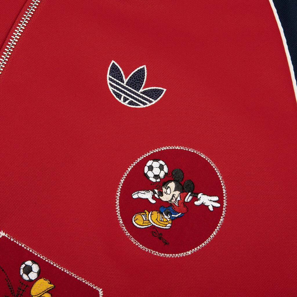 adidas Originals x Brain Dead by Disney Track Top Better Scarlet