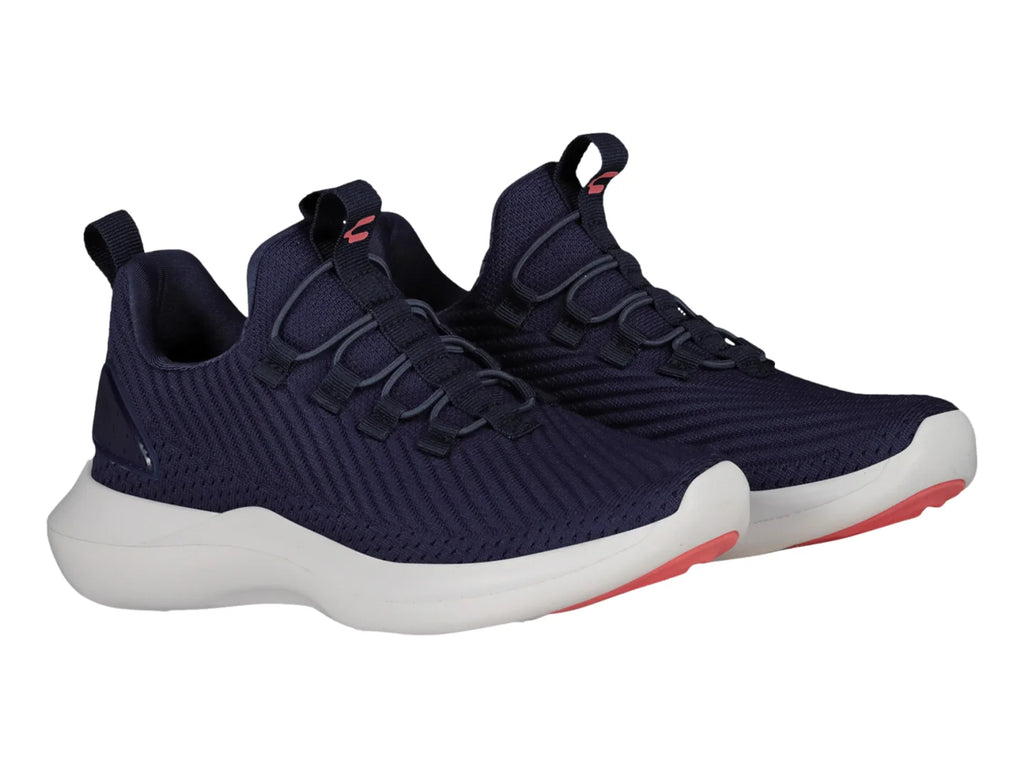 Tenis Charly Azul Marino y Coral para Mujer