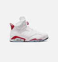 Air Jordan 6 Red Oreo Mens Lifestyle Shoe White Red
