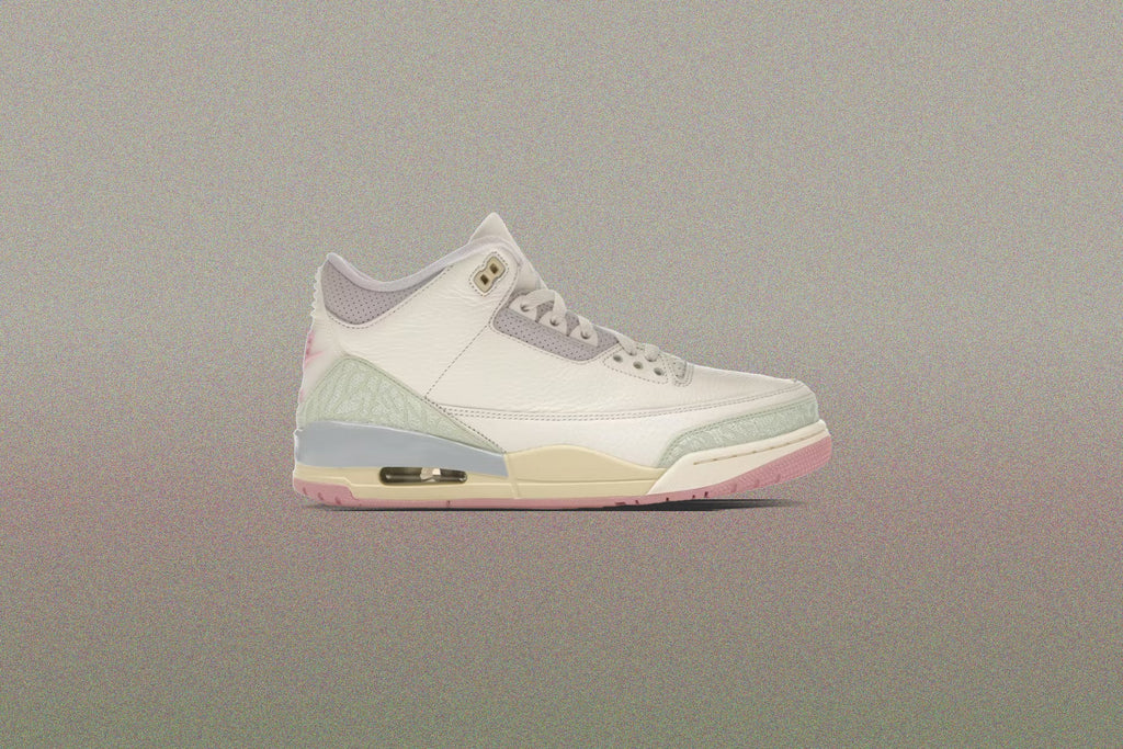 Air Jordan 3 Retro OG Spring is in the Air Sail Jade Aura Aura