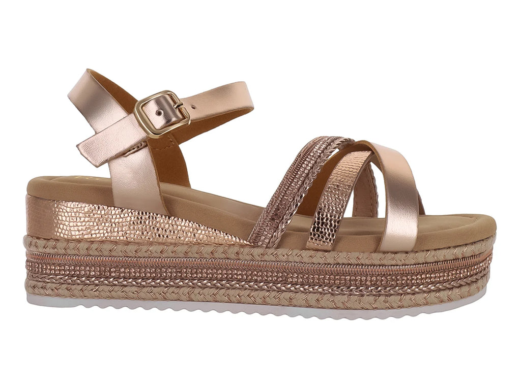 Sandalias ROZE Champagne para Niña