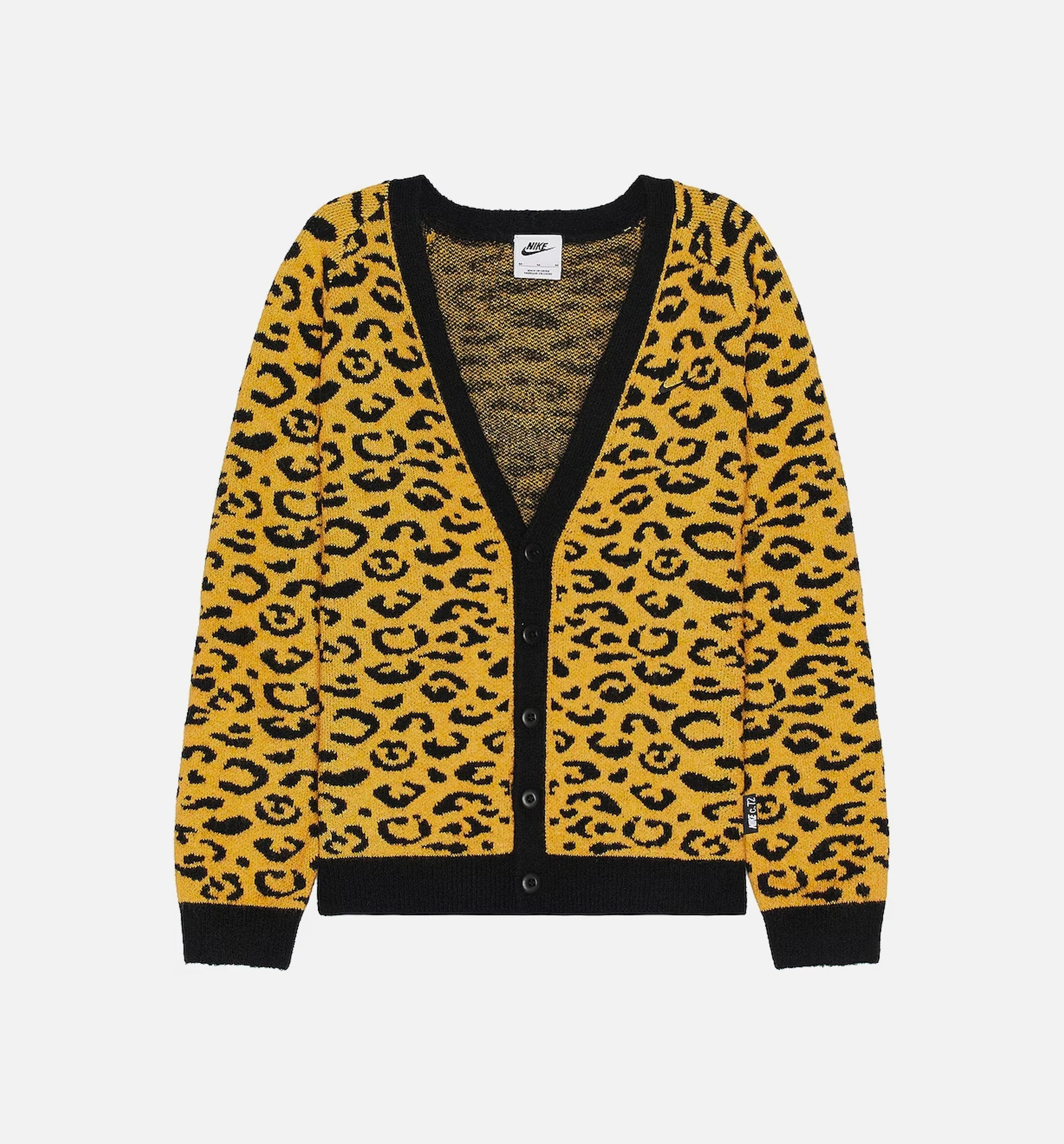 NSW Circa Mens Cardigan Yellow