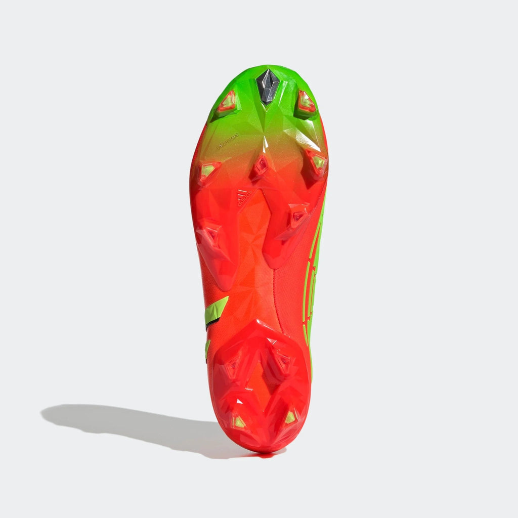 adidas Predator Edge1 FG Firm Ground Boots Solar Red Solar Green Black
